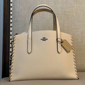Coach Charlie Carryall in Colorblock w/ Whipstitch